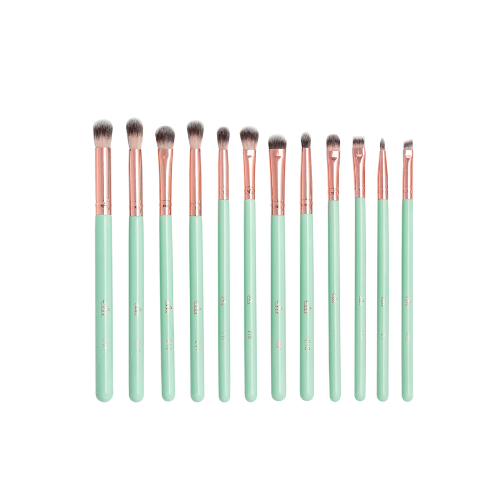 mint makeup brushes