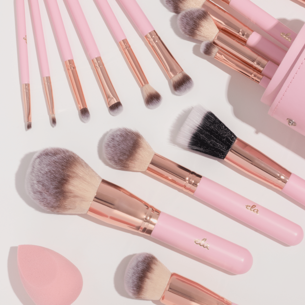 pink sponges and bundle