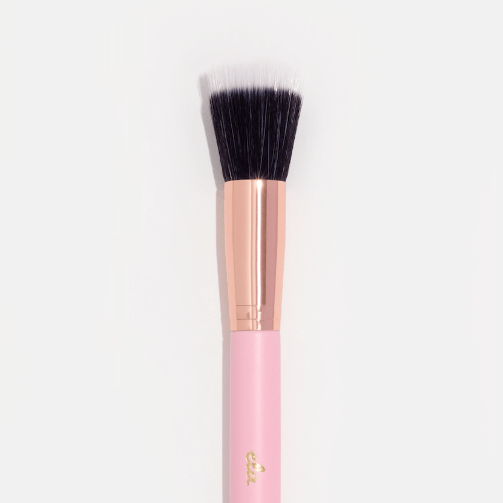 pink luxe stippler brush