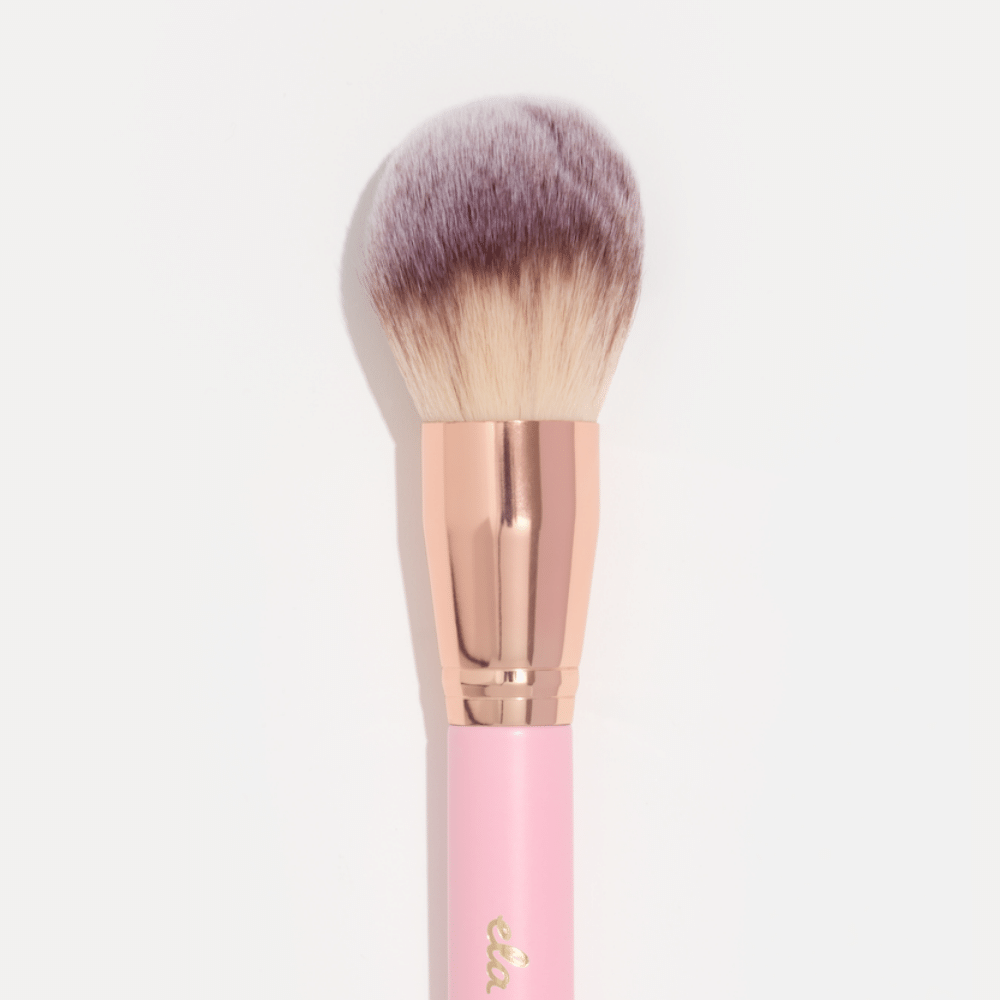 pink luxe powder brush